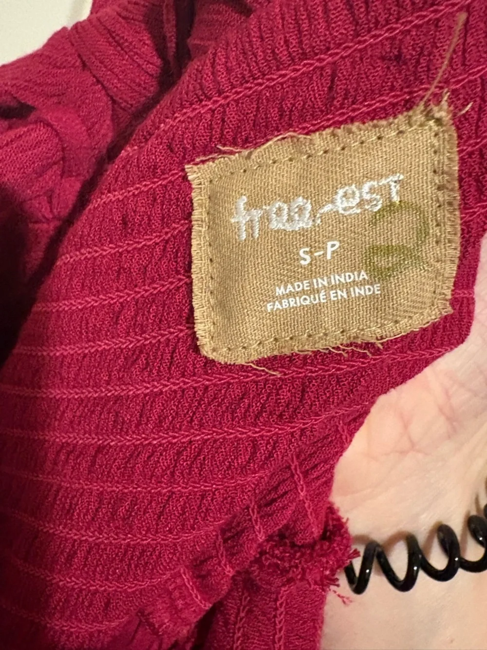 Free People Marsai Maxi Dress Small Color: Summer Cherries NWT - Picture 5 of 6